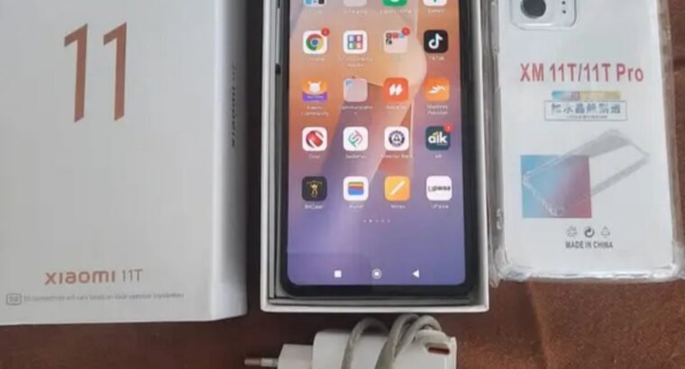Xiaomi 11t 8/256 5G 10/10 fresh condition with box and 67W fast charg