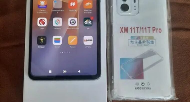 Xiaomi 11t 8/256 5G 10/10 fresh condition with box and 67W fast charg