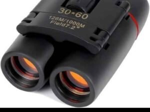 Compact Black ABS Binoculars for Travel & Outdoor Use