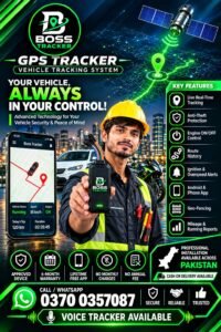 🚗💚 BOSS TRACKER GPS — Your Vehicle, Always in Your Control!