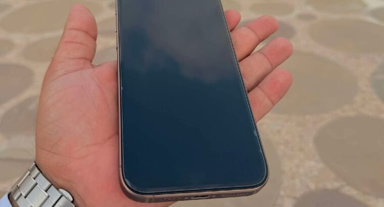 Iphone 16 pro Max Dessert Titanium