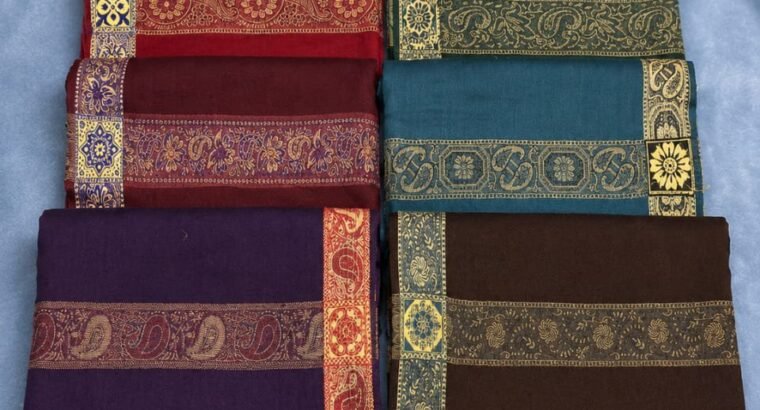 printed premium wool shwal
