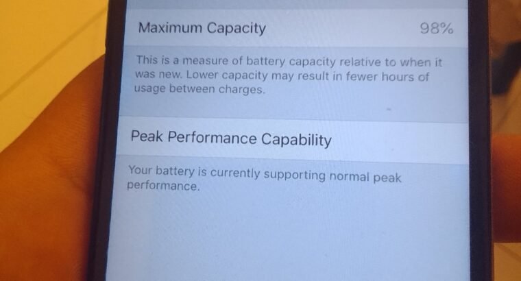i phone 6 10/10 sim working battery health 98%