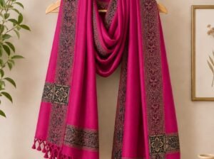 printed premium wool shwal