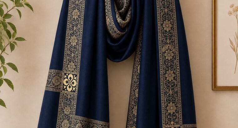 printed premium wool shwal