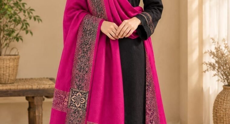 printed premium wool shwal