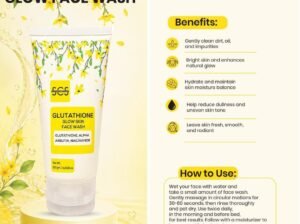 Glutathione Glow Face Wash 120g – Brightening & Hydrating