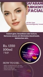 zafrani urgent facial