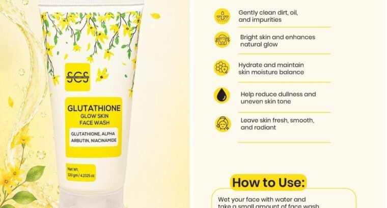 glow facewash