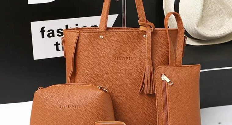 Lithi leather 4_piece Women’s bags set