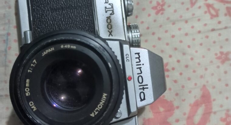 Minolta Srt 100X SLR Camera...