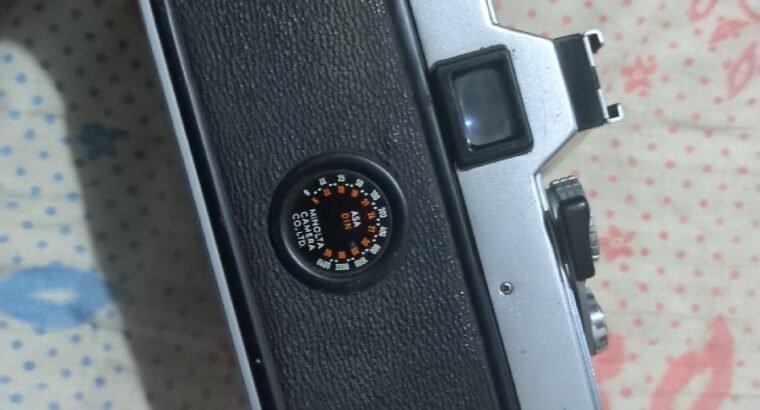 Minolta Srt 100X SLR Camera fully functional