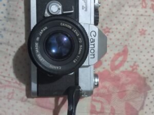 Canon Ft with Canon 1 :1 : 8. lens. SLR Camera