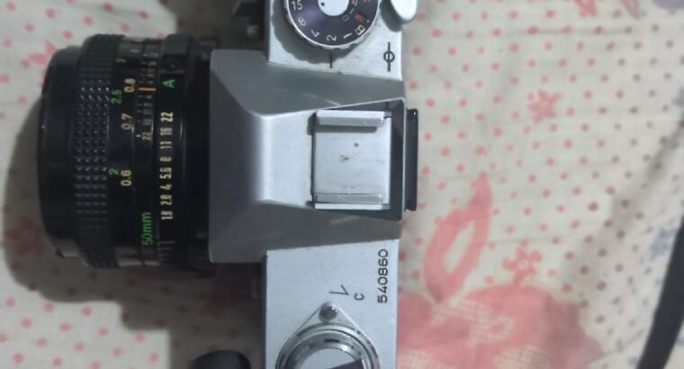 Canon Ft with Canon 1 :1 : 8. lens. SLR Camera