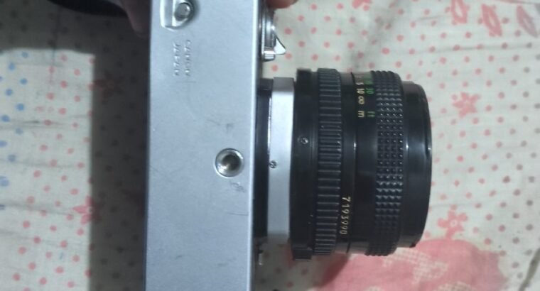 Canon Ft with Canon 1 :1 : 8. lens. SLR Camera