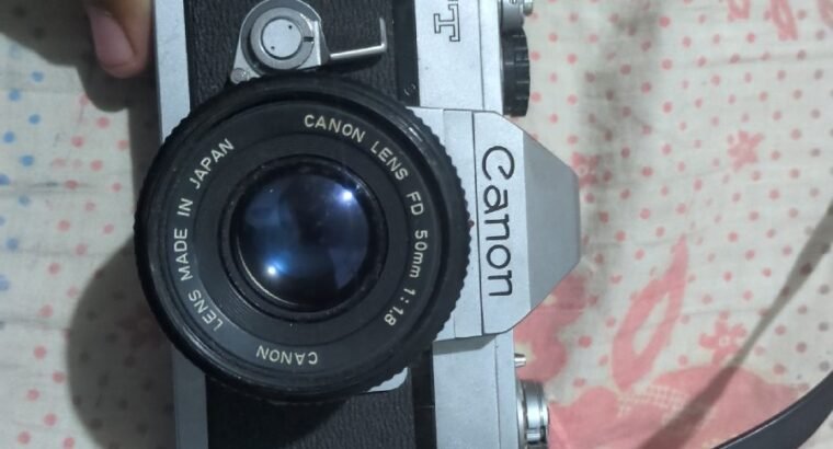 Canon Ft with Canon 1 :1 : 8. lens. SLR Camera