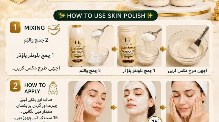 SCS 24K Gold Skin Polish – Natural Glow an...