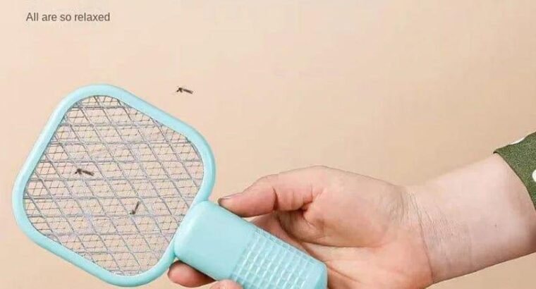 2-in-1 Rechargeable Electric Mosquito Killer Racket & UV Trap Lamp