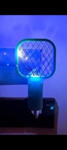 2-in-1 Rechargeable Electric Mosquito Killer Racket & UV Trap Lamp