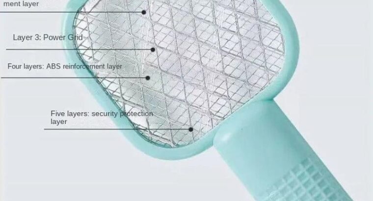 2-in-1 Rechargeable Electric Mosquito Killer Racket & UV Trap Lamp