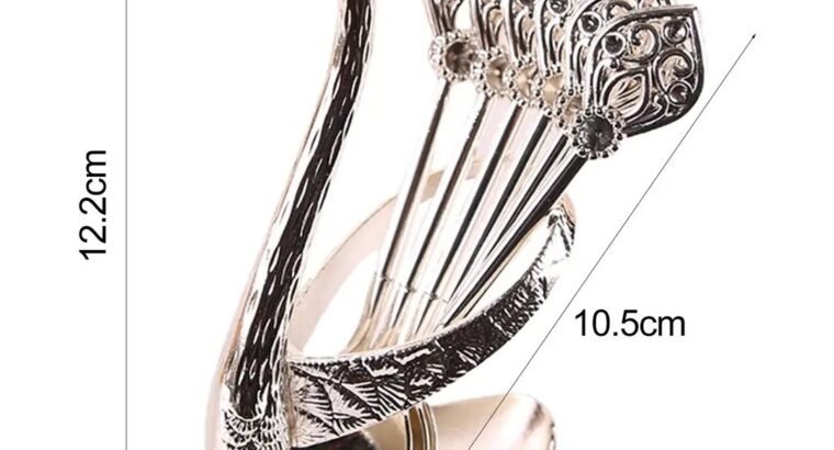 6 pieces stylish spoon set...