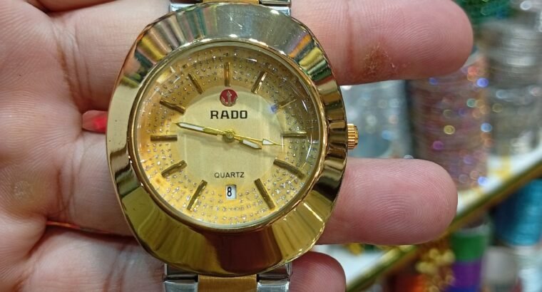 Rado and Rolex watch