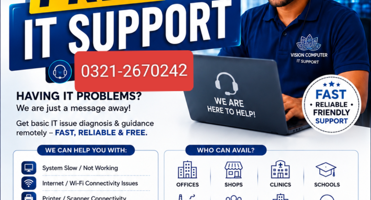 IT SUPPORT SERVICES