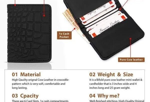 Mens pocket wallet