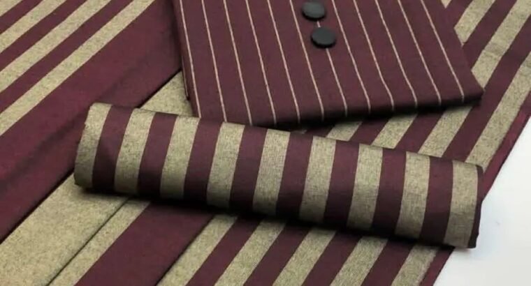 Ladies 3 pc suit unstiched