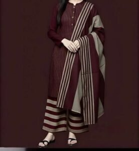 Ladies 3 pc suit unstiched