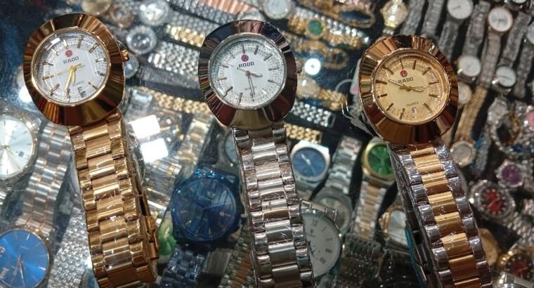 Rado and Rolex watch