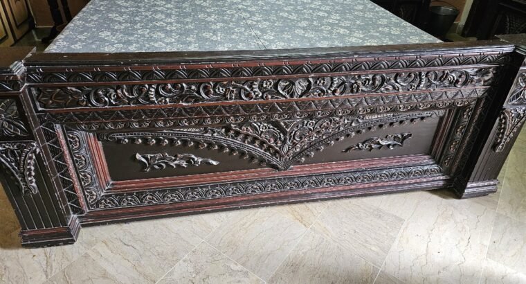 original Chanyoti Bed with side tables and dressing table without mattress