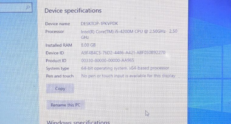 HP ProBook g1 640