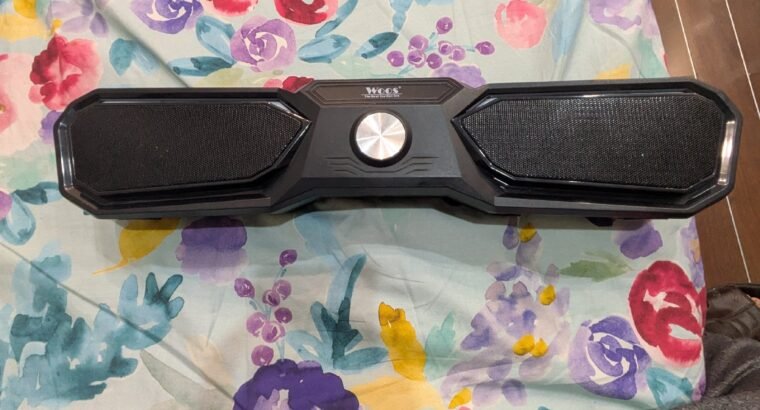 woos gameing rgb sound bar 20w