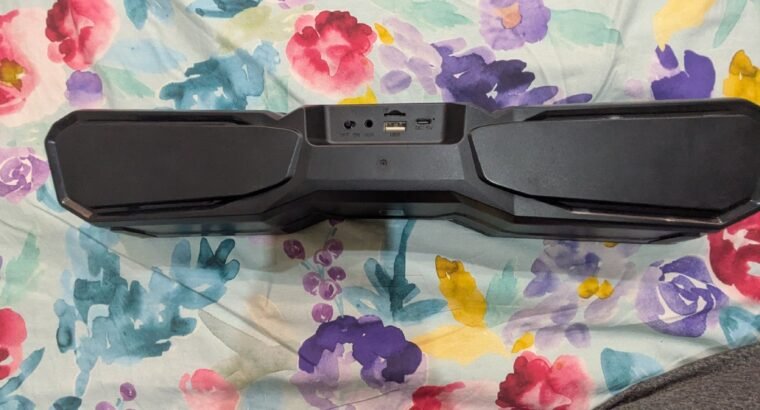 woos gameing rgb sound bar 20w