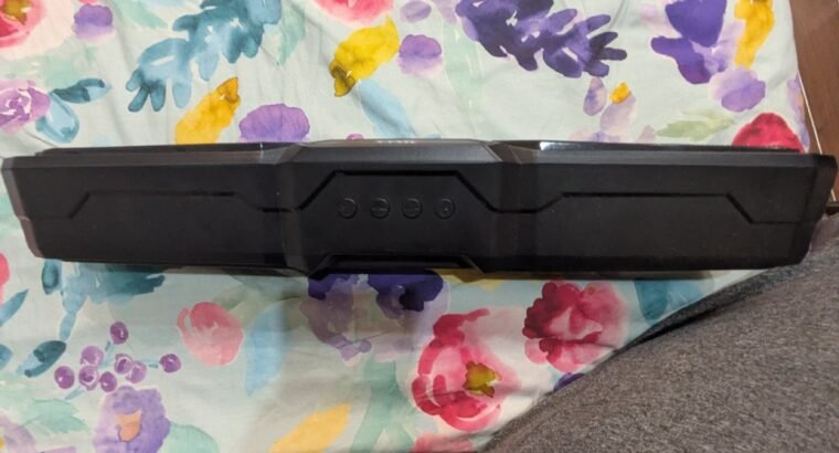 woos gameing rgb sound bar 20w