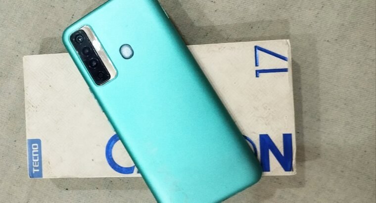 Tecno Camon 17 official PTA approved 6+6/128 GB Storage 10/10 conditio