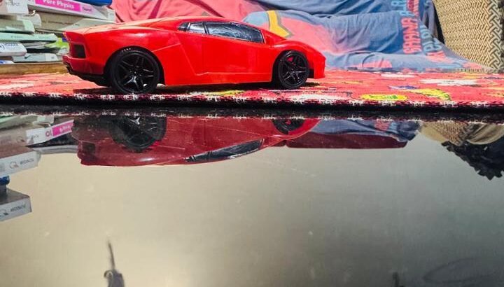 Hand-Control Lamborghini Toy Car+shophees– Clean & Ready to Play