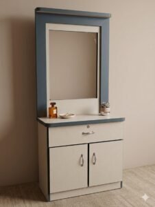 Modern Used Dressing Table with Mirror & Drawer Storage -Rs 6000