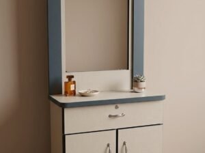Modern Used Dressing Table with Mirror & Drawer Storage -Rs 6000