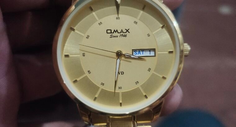 Omax Watch Day & Date