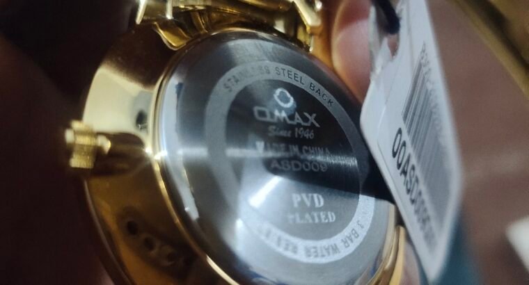 Omax Watch Day & Date