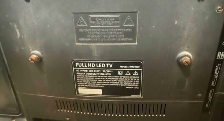 Samsung MU9500 4K 32 Inch TV – 2 Lines – Without Stand