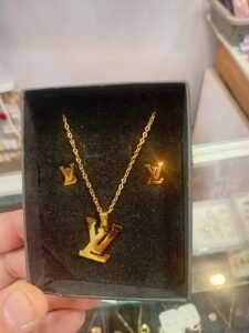 stainless steel locket set