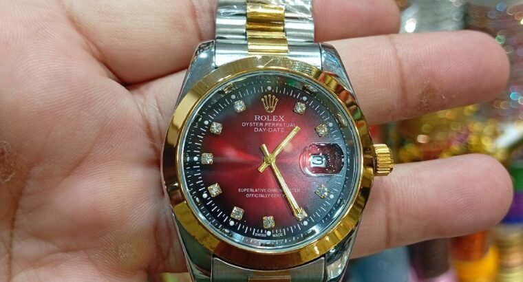 Rado and Rolex watch