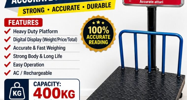 Digital Weighing Scale 400KG | Platform ...