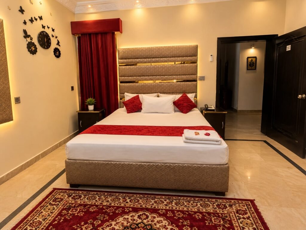 Cheapest, Beautiful family Rooms for Rent in Royal grand hotel - photo 1