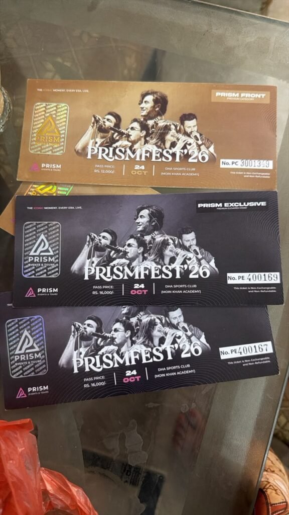 Ali Zafar concert pass ticket premium - photo 1