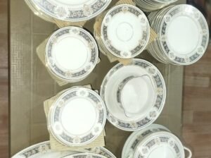 Vintage bone china table ware dinner set