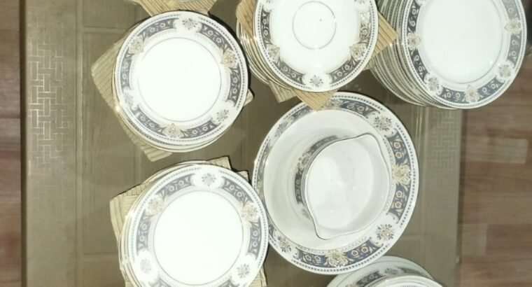 Vintage bone china table ware dinner set